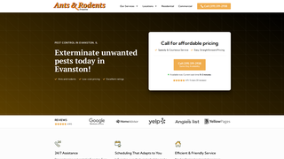 Thumbnail of antsrodentsevanston.com