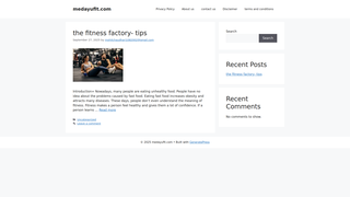 Thumbnail of medayufit.com