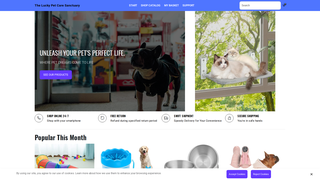 Thumbnail of theluckypetcaresanctuary.com