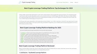 Thumbnail of cryptoleveragetrading.com