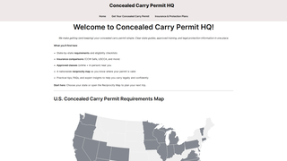 Thumbnail of concealedcarrypermithq.com