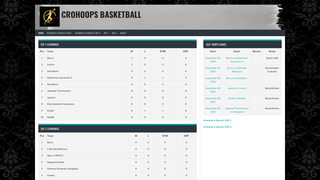 Thumbnail of crohoopsbasketball.com
