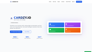 Thumbnail of cardzey.com
