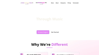Thumbnail of getachristiansinger.com