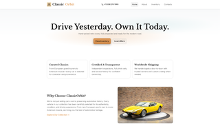 Thumbnail of dinoclassiccars.com