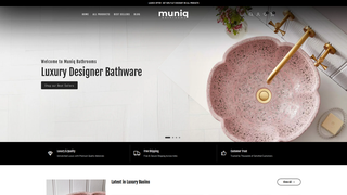 Thumbnail of muniqbath.com