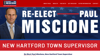 Thumbnail of votepaulmiscione.com