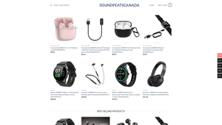 Thumbnail of soundpeatscanada.com