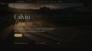 Screenshot of calvinbradley.com