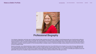 Thumbnail of rebeccabellick.com