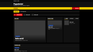Thumbnail of pappedeckel.net