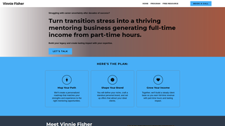 Thumbnail of vinniefishermentor.com