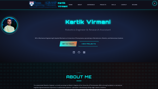 Thumbnail of kartikrobotics.com