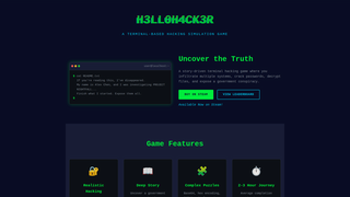 Screenshot of h3ll0h4ck3r.com