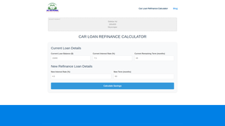 Thumbnail of carloanrefinancecalculator.com