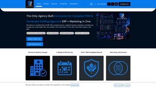 Screenshot of synerz.ca