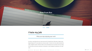 Thumbnail of freefrombus.com