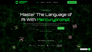 Thumbnail of mercuryprompt.com