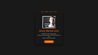 Thumbnail of glorymartialarts.com