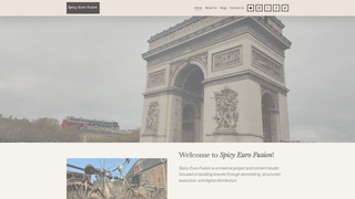 Screenshot of eurofusionabroad.com