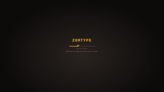 Screenshot of zomtype.com