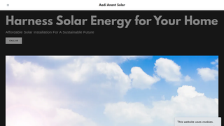 Thumbnail of aadianantsolar.com