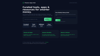 Thumbnail of financeappshub.com