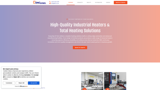 Thumbnail of dhhightech.com