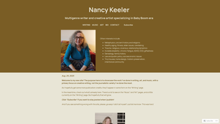 Thumbnail of nancykeeler.net