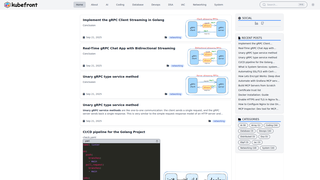 Thumbnail of kubefront.net