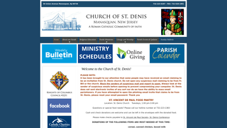 Thumbnail of stdenischurchnj.org