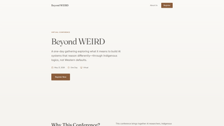 Screenshot of beyondweird.org