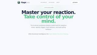 Screenshot of rageless.app