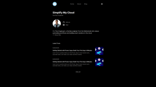 Thumbnail of simplifymycloud.com