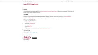 Thumbnail of aaupmadison.org