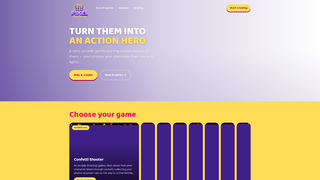 Screenshot of pixelsurprise.com