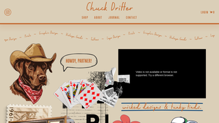Screenshot of chuckdrifter.com