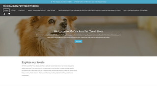 Thumbnail of mccrackenpettreatstore.com