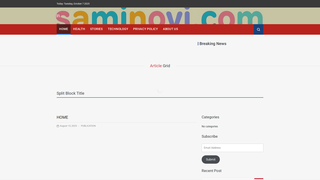 Thumbnail of saminovi.com