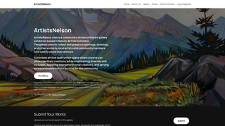 Thumbnail of artistsnelson.com