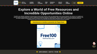 Thumbnail of 100free100.com