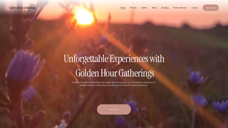 Thumbnail of golden-hour-gatherings.com