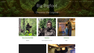 Thumbnail of bigbigfoot.com