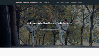 Thumbnail of indiankaratedofederationindia.com
