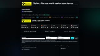 Thumbnail of tripcalc.org
