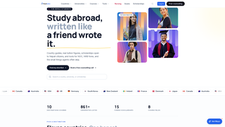 Screenshot of studination.com