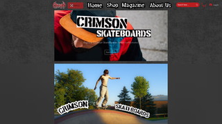 Thumbnail of crimsonskateboards.com
