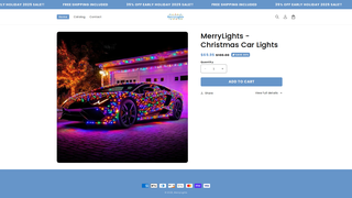 Thumbnail of merrylightsshop.com