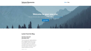Thumbnail of satyamresources.com