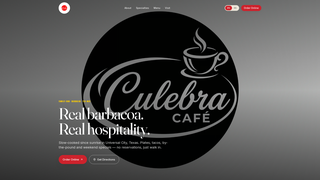 Screenshot of culebracafe.app